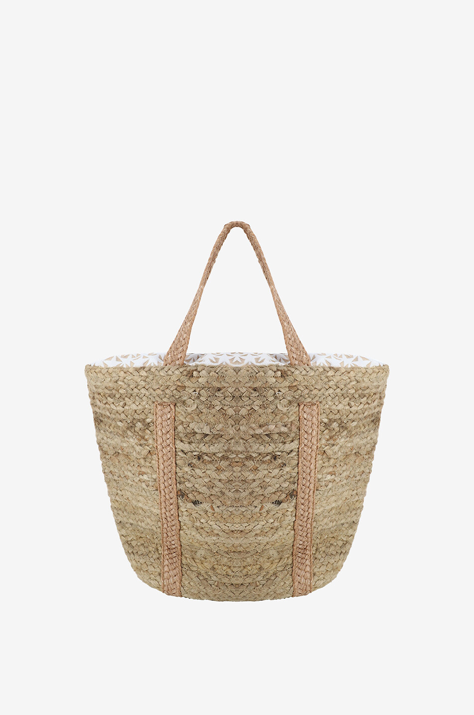 KOKU CONCEPT Aloha Beach raffia tote bag with hibiscus flower Home MULTI COLOURED 4